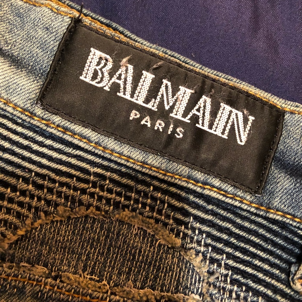 Balmain denim